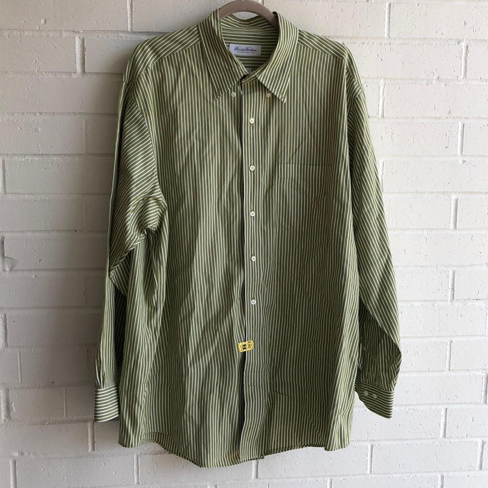Brooks Brothers Striped Button Down